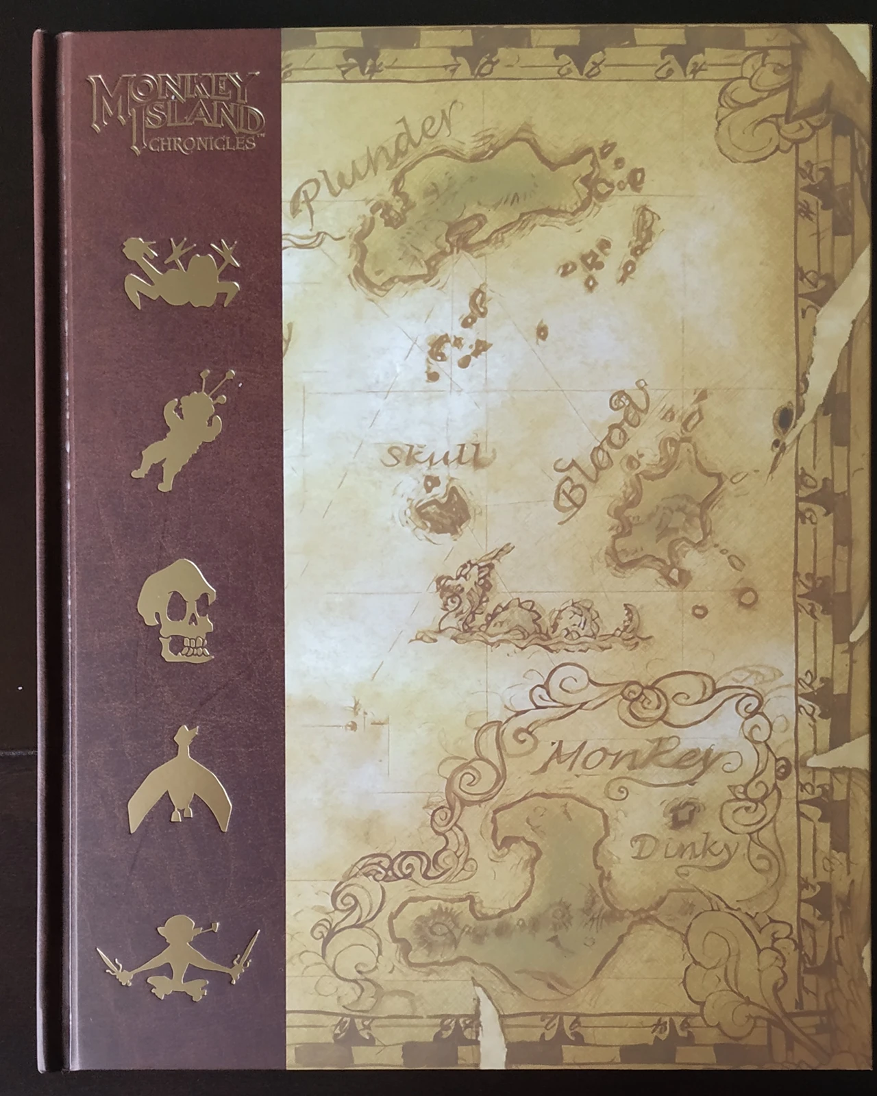 Copertina del libro Monkey Island Chronicles