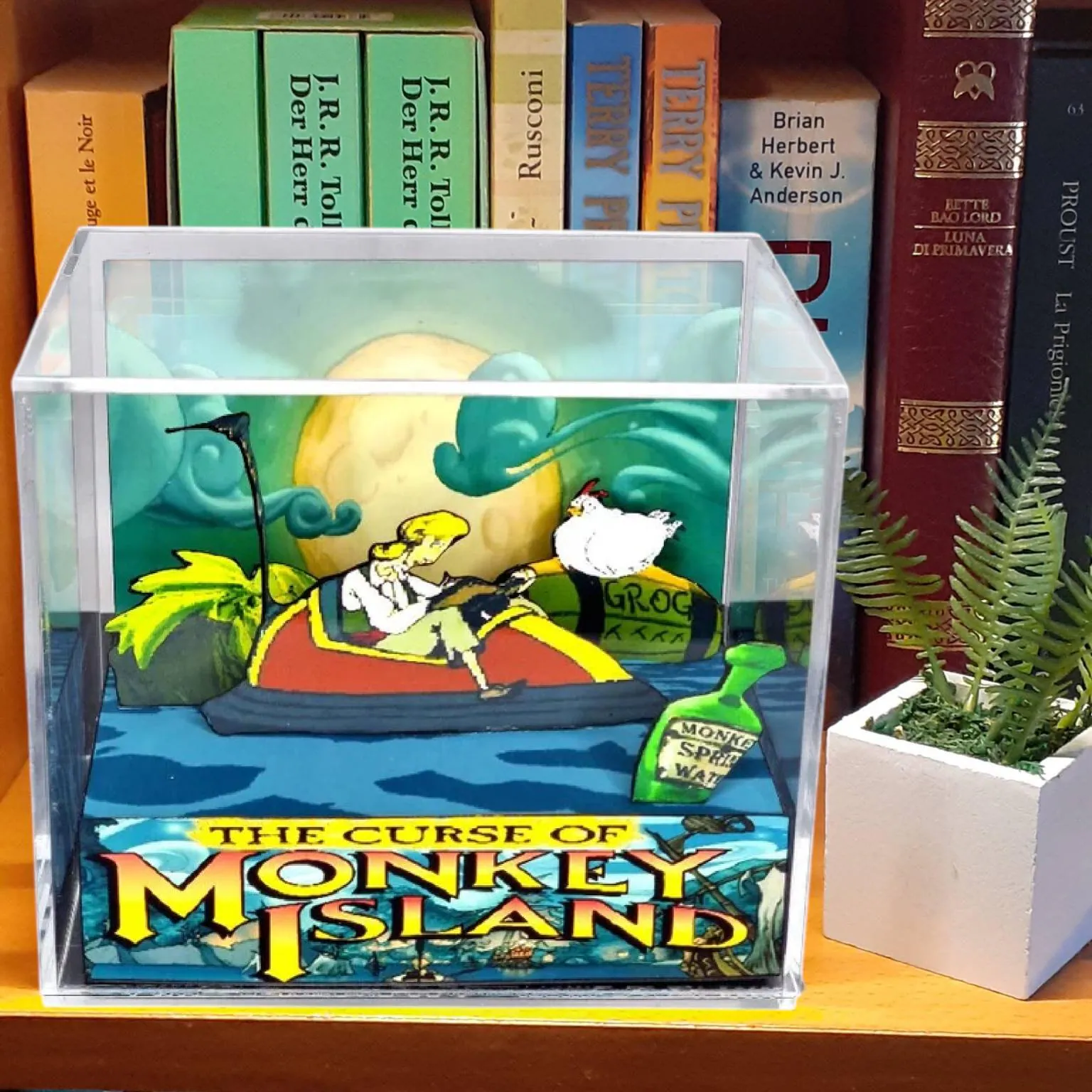 Diorama di The Curse of Monkey Island