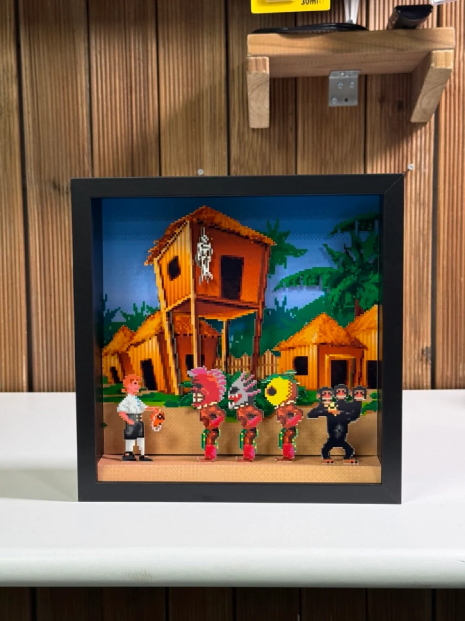 Quadro del villaggio dei cannibali