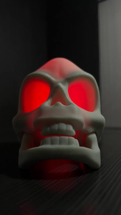 Teschio luminoso