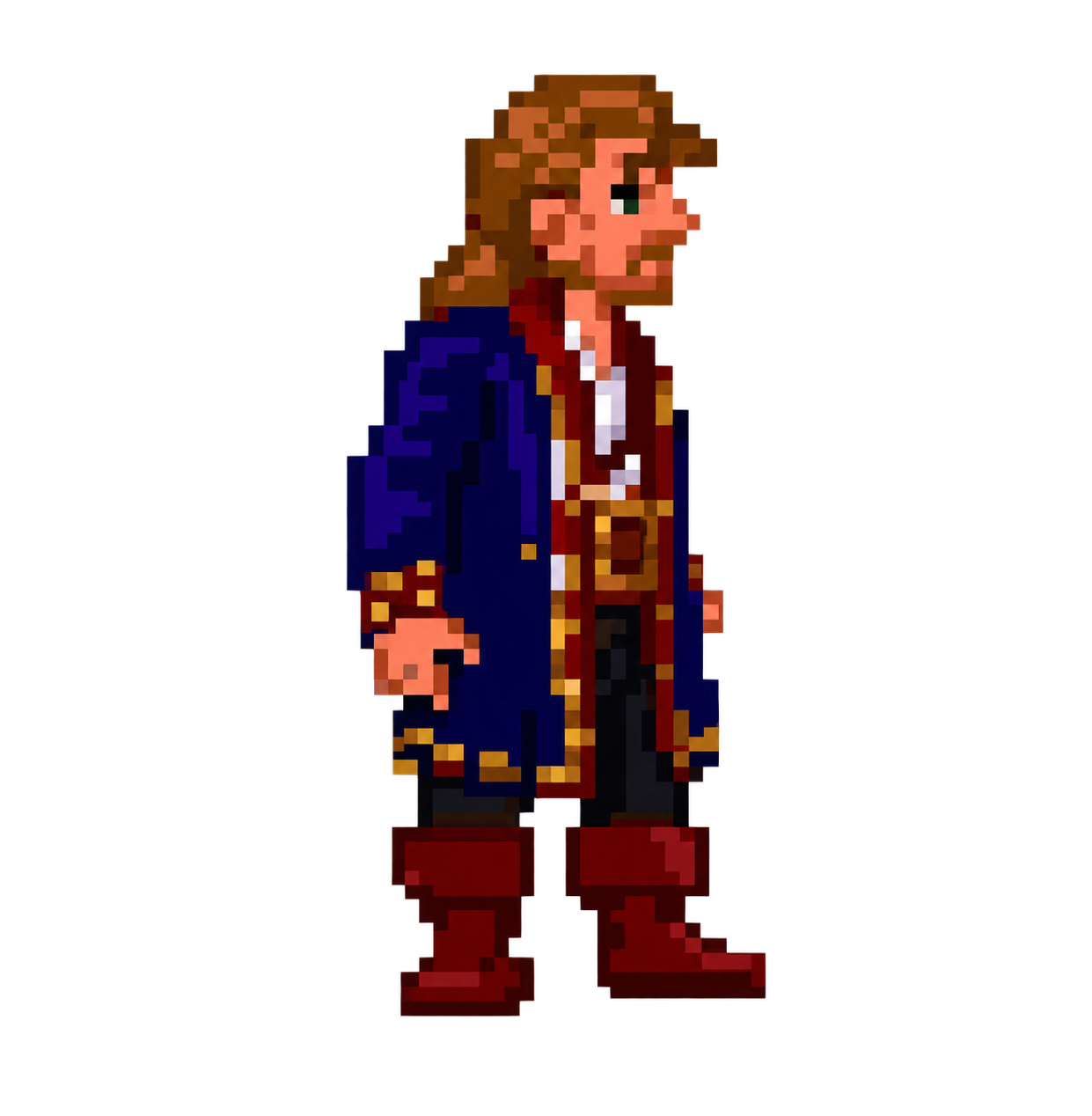 Guybrush Threepwood · pixel art