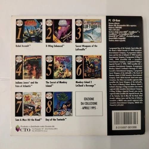 Verso · Collezione CD-ROM, abril de 1995.