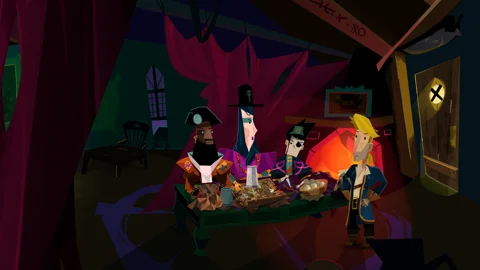I nuovi capi pirata riuniti allo SCUMM Bar.