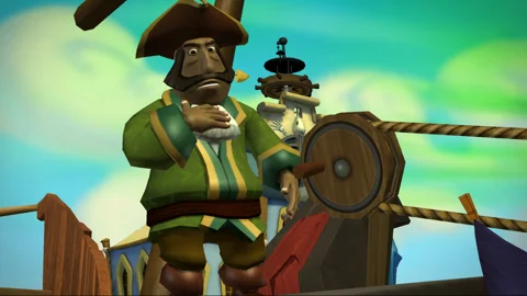Eine Begegnung mit einem Piraten aus dem Archipel.