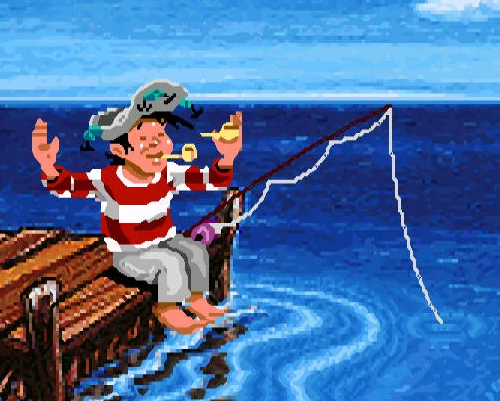 Le pêcheur de l'île de Phatt