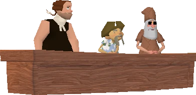La giuria Corrotta di Jambalaya · ritratto dalla saga