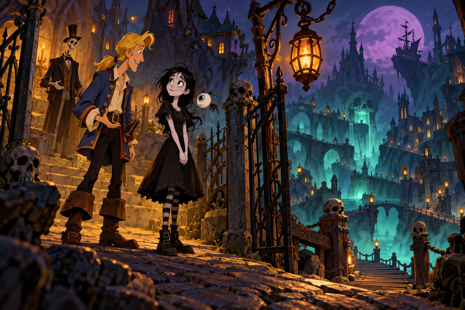PRIM incontra Monkey Island · illustrazione originale del sito, interpretazione dei due mondi e non schermata ufficiale.