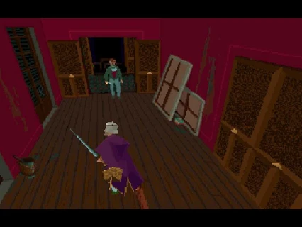 Alone in the Dark 3 · Schermata del gioco 3