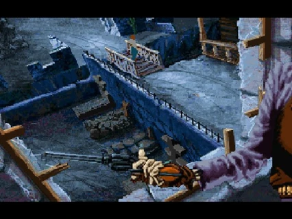 Alone in the Dark 3 · Schermata del gioco 2
