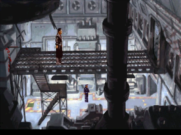 Beneath a Steel Sky · Schermata del gioco 1