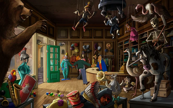 Broken Sword: Il segreto dei Templari · Schermata del gioco 2
