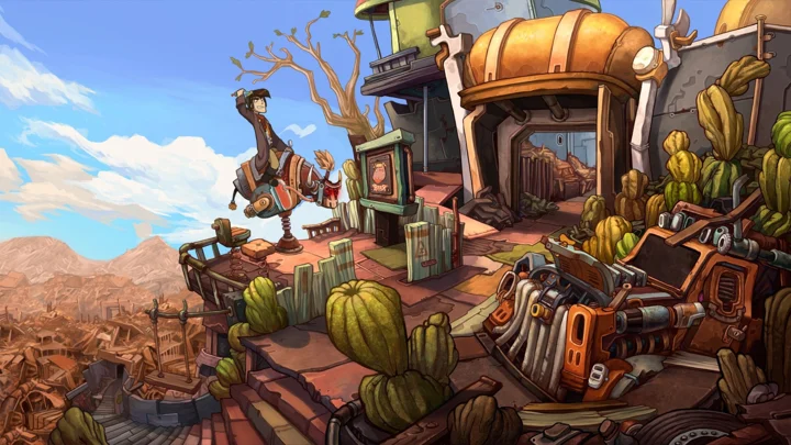 Deponia · Schermata del gioco 1