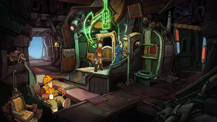 Deponia · Schermata del gioco 2