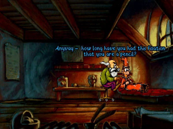 Discworld · Schermata del gioco 1