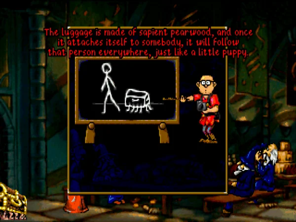 Discworld · Schermata del gioco 2