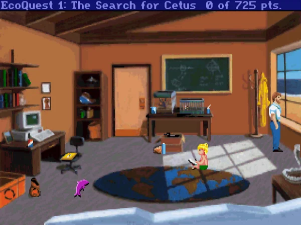 EcoQuest · Schermata del gioco 3