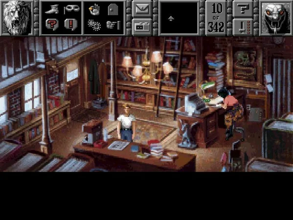 Gabriel Knight: Sins of the Fathers · Schermata del gioco 1