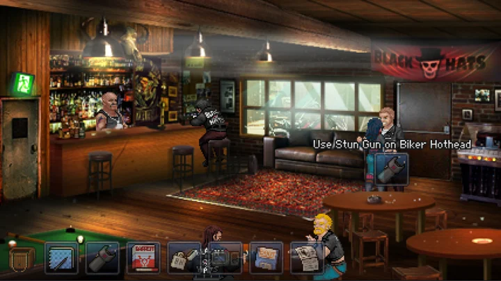 Kathy Rain: Director's Cut · Schermata del gioco 2