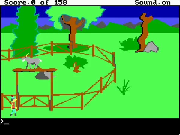 King’s Quest 1 · Schermata del gioco 2