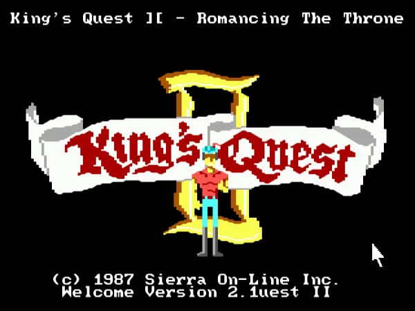 King’s Quest 2 · Schermata del gioco 3