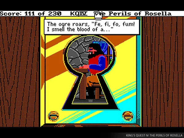 King’s Quest 4 · Schermata del gioco 3