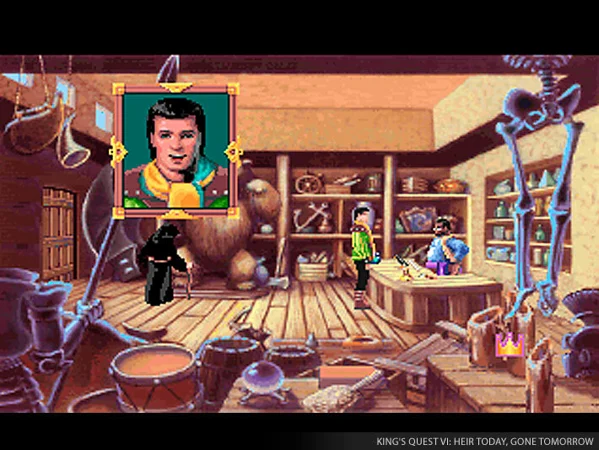 King’s Quest 4 · Schermata del gioco 2