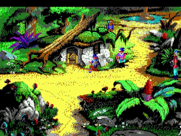 King’s Quest 5 · Schermata del gioco 1