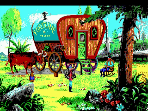King’s Quest 5 · Schermata del gioco 2