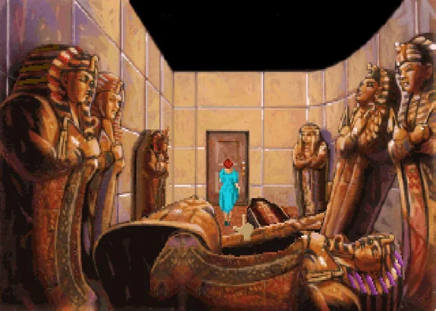 Laura Bow 2: The Dagger of Amon Ra · Schermata del gioco 2