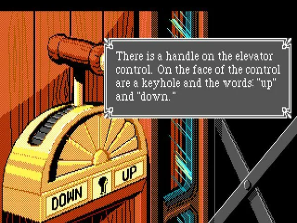 Laura Bow: The Colonel’s Bequest · Schermata del gioco 2