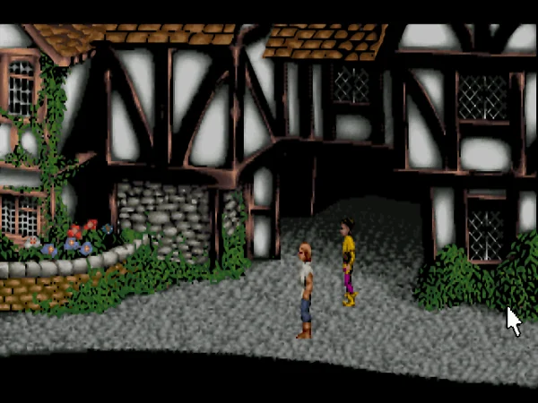 Lure of the Temptress · Schermata del gioco 1