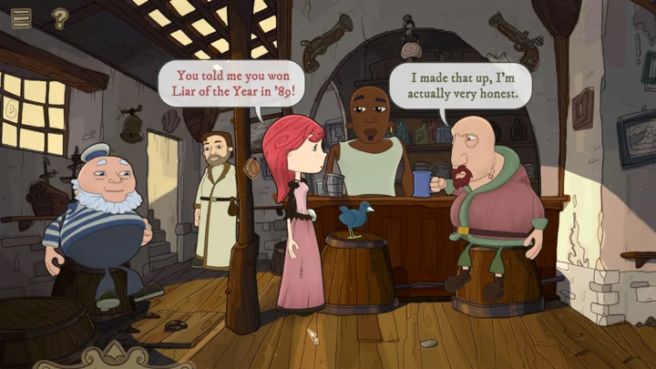 Nelly Cootalot: The Fowl Fleet · Schermata del gioco 3