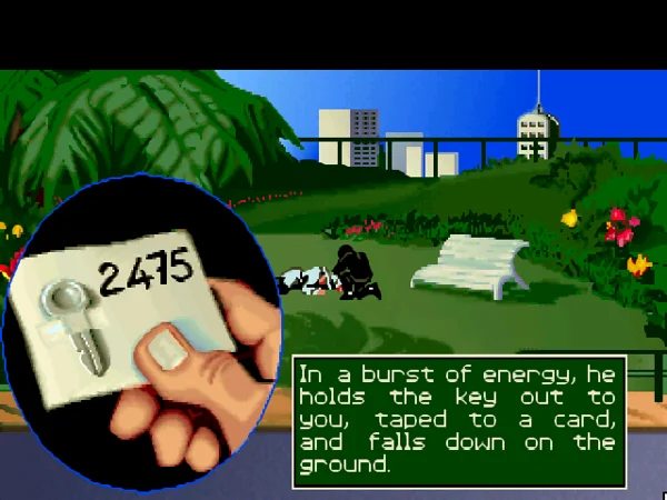 Operation Stealth · Schermata del gioco 2