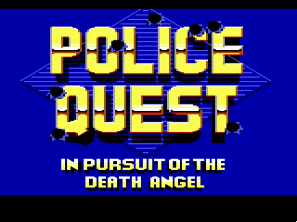 Police Quest 1 · Schermata del gioco 3