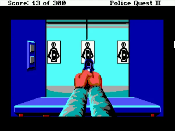 Police Quest 2 · Schermata del gioco 2