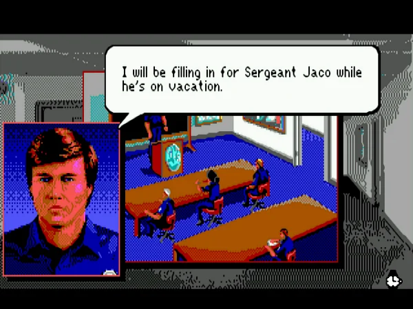 Police Quest 3 · Schermata del gioco 2