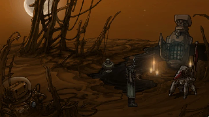 Primordia · Schermata del gioco 1