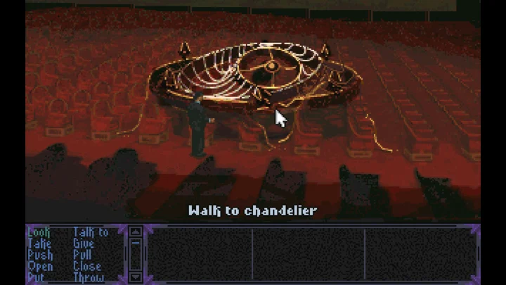 Return of the Phantom · Schermata del gioco 1