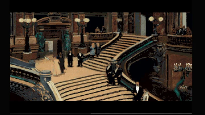 Return of the Phantom · Schermata del gioco 2