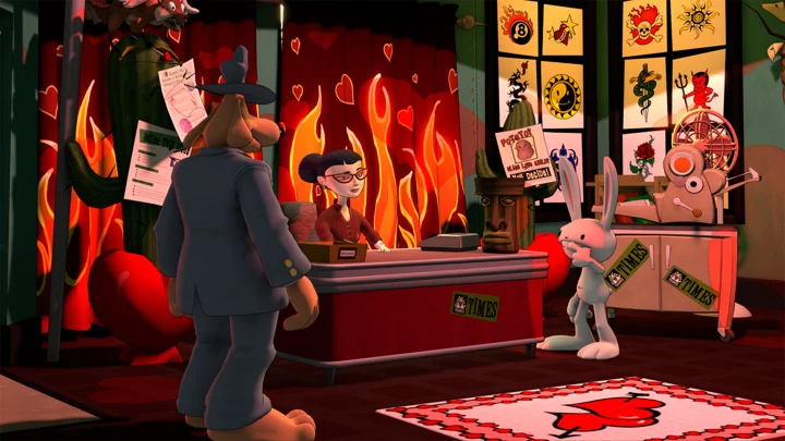 Sam & Max Save the World · Schermata del gioco 2