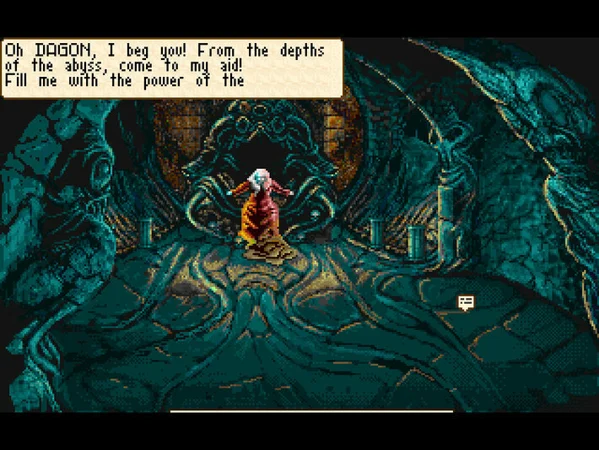 Shadow of the Comet · Schermata del gioco 3