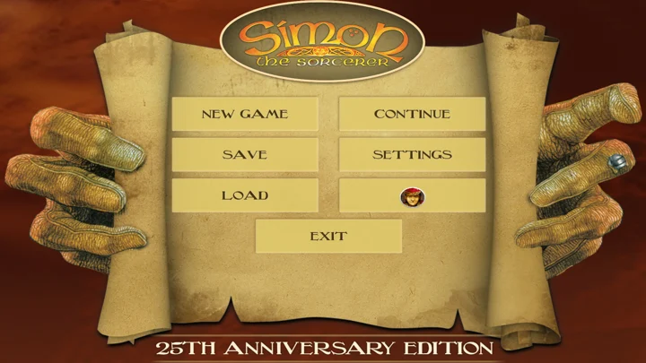 Simon the Sorcerer 1 · Schermata del gioco 1