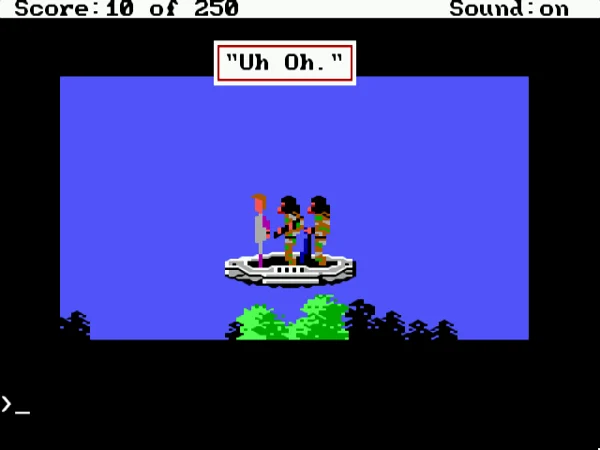 Space Quest 2 · Schermata del gioco 3