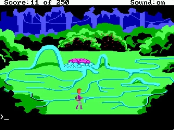 Space Quest 2 · Schermata del gioco 1