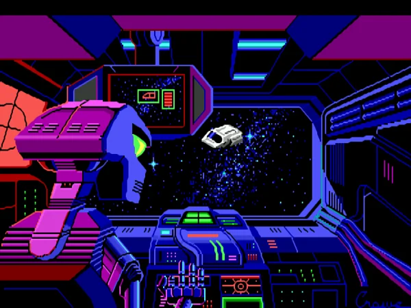 Space Quest 3 · Schermata del gioco 1