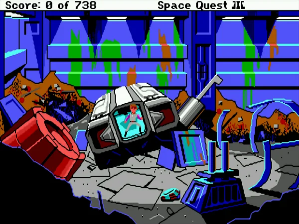 Space Quest 3 · Schermata del gioco 2