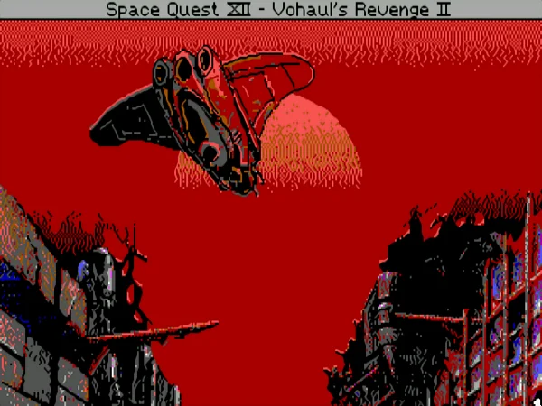 Space Quest 4 · Schermata del gioco 1