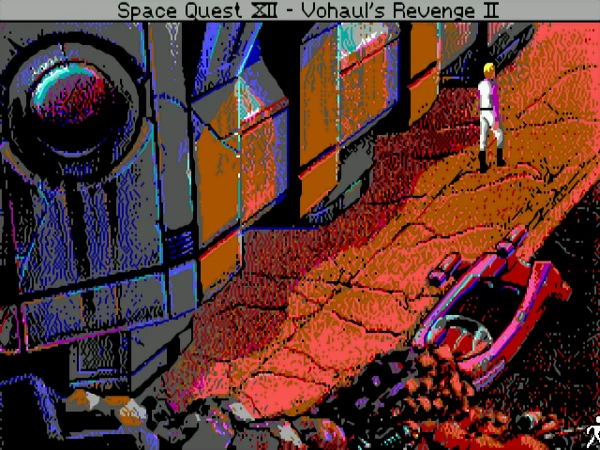 Space Quest 4 · Schermata del gioco 2