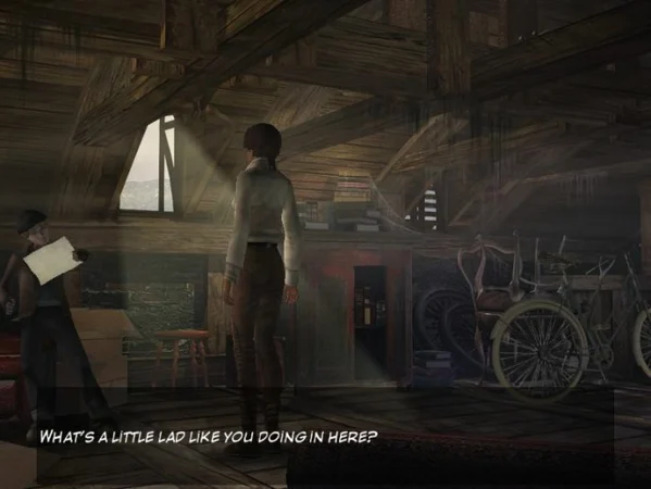 Syberia · Schermata del gioco 3