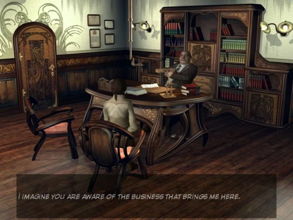 Syberia · Schermata del gioco 1